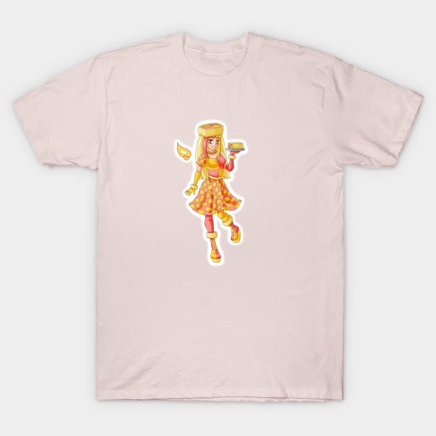 Battenberg Cake - Sweet Fairies T-Shirt by Louisalulu Arts